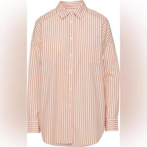 Vallier Kemptown Striped Oversized Boyfriend Button Down